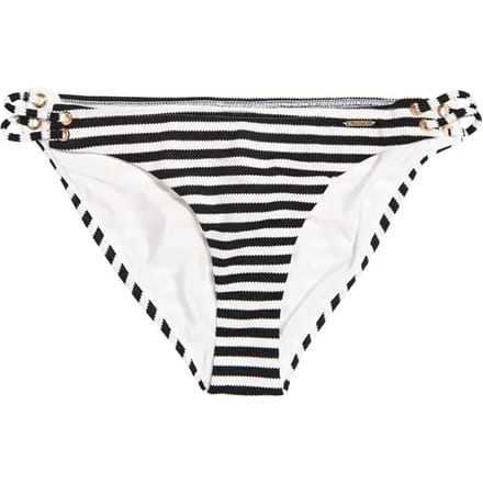 Superdry Alice Textured Cupped Bikinibroekje Wit,Zwart L Vrouw