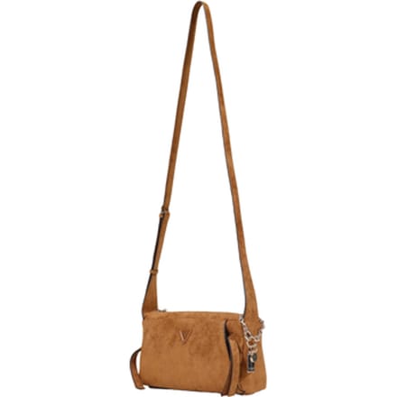GUESS schoudertas Devon Mini Crossbody Cognac bruine