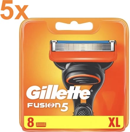 Gillette - Fusion5 - Scheermesjes/Navulmesjes - 40 Stuks