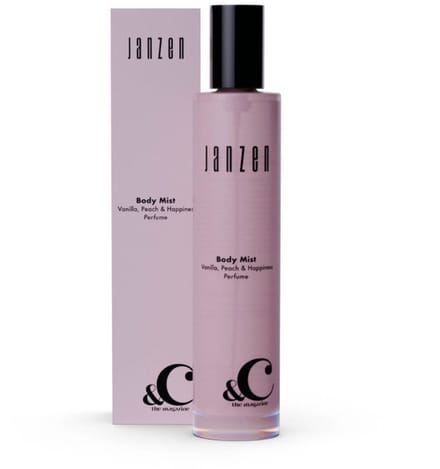 JANZEN &C Body Mist Vanilla Peach & Happiness 50ml