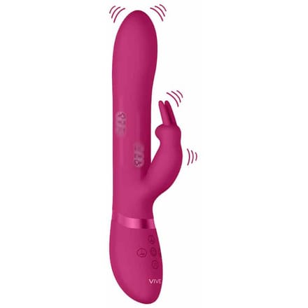 VIVE by Shots - Amoris - Stimulating Beads Rabbit - Pink