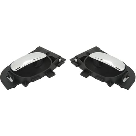 1 Paar Interieur Deurklink Autodeur Binnenklink Vervanging voor Peugeot 206 207 white