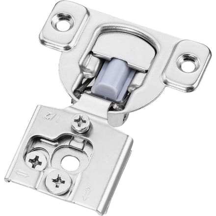 Kastdeurscharnieren 40 Stuks Gedeeltelijke Overlap Soft Close voor Type met Frame