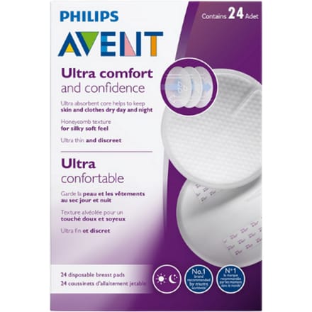 Philips Avent Ultra Comfort Zoogcompressen - 24 stuks