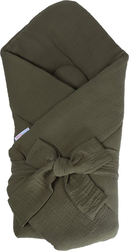 MamaLoes Soft Cotton Groen Wikkeldeken