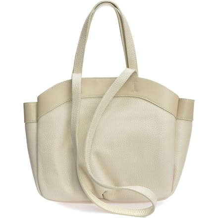 Anna Luchini Beige Rundleer Tas