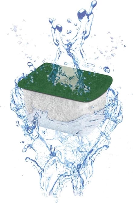 Ciano Bio-Bact Medium - Filtermateriaal - 4.6x3.6x3.1 cm 152 g Groen