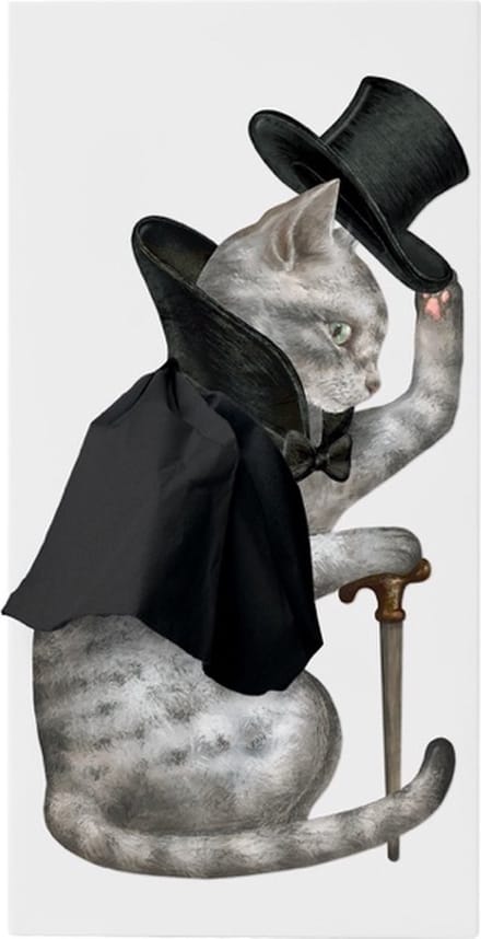 Spextrum Tissue Up Cat - tissuehouder - wit