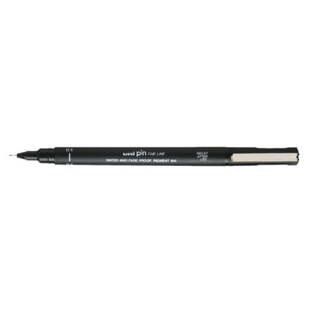 Uni Pin Fine Liner - 0.1mm zwarte schetspen