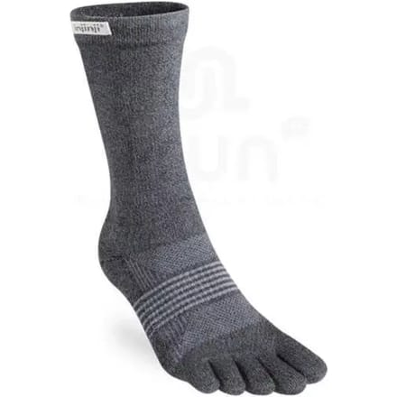 INJINJI | Womens Trail Crew Coolmax Granite (Maat - M-L) | Teensokken