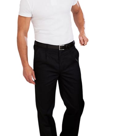 Exner Unisex koksbroek voor volwassenen (Zwart)