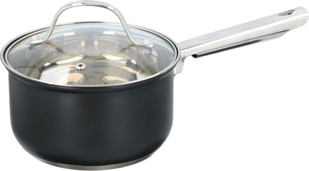 Steelpan met deksel - RVS - 1,5 l - voor alle warmtebronnen