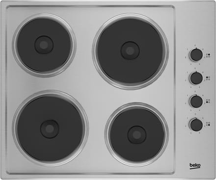 Beko HIGE64100X - inbouw elektrische kookplaat