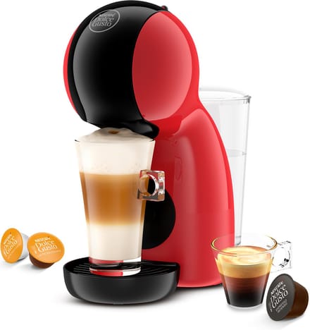 Krups NESCAFÉ Dolce Gusto Piccolo XS KP1A3510 - Koffiecupmachine - Rood - Compact - 15 Bar Druk