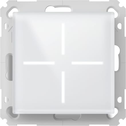 Homematic IP Glas - Schakelaar - Wit