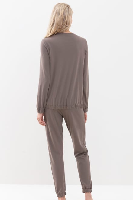 Shirt met lange mouwen Serie N8TEX 2.0 Deep Taupe