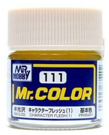 Gunze Mr. Hobby C-111 - Mr. Color 10 ml Character Flesh 1 - Lacquer Modelbouwverf