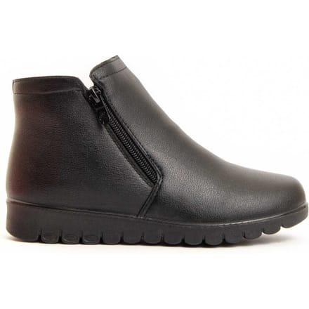 Bottines confortables pour femmes.  Montevita  Bottivita60  95808 38 noir