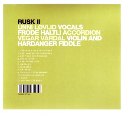 Rusk - Rusk II (CD)