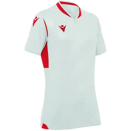 Macron Alya Shirt Korte Mouw Dames - Wit / Rood | Maat: L