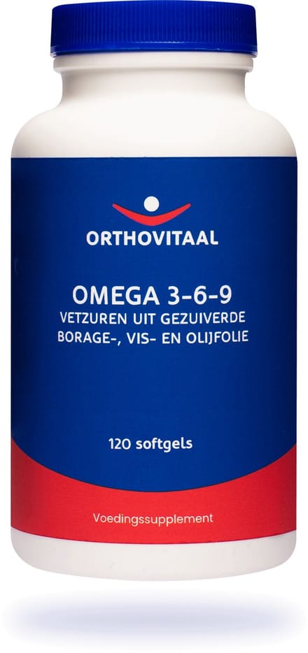 OrthoVitaal Omega 3-6-9 120 Softgels