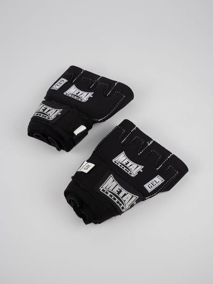 Trainingsstrips - Onderhandschoenen - Vechtsport Training - Met Gel Bescherming - 25 Meter - Zwart