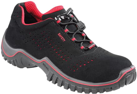Uvex Motion Style ESD werkschoen - S1 - zwart/rood 47