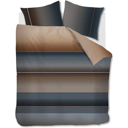 Kardol Charlottesville dekbedovertrek - Tweepersoons - 200x200/220 - Bruin