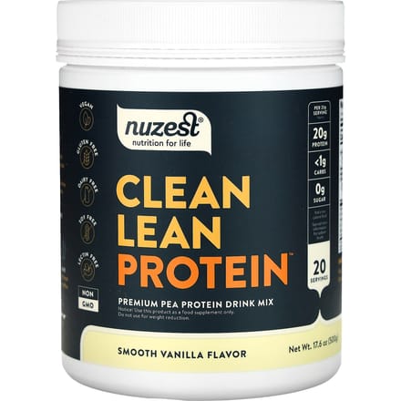 Nuzest, Clean Lean Protein, Smooth Vanilla, 17.6 oz (500 gr)