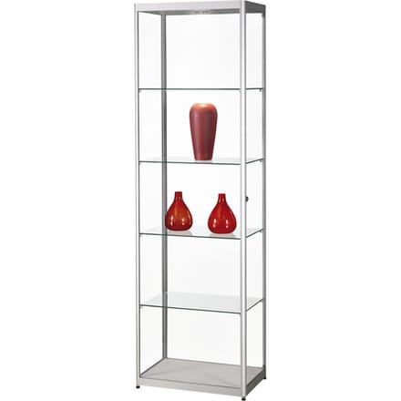 Vitrinekast SDB mpc-600 led zilver 600x400x2000mm