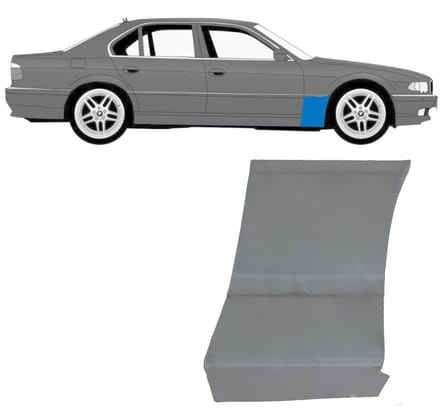 Reparatiepaneel voorspatbord voor BMW 7 E38 1994-2001 / Rechts