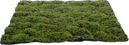 Kunst mos mat groen-bruin Medium 70X50 cm kerst