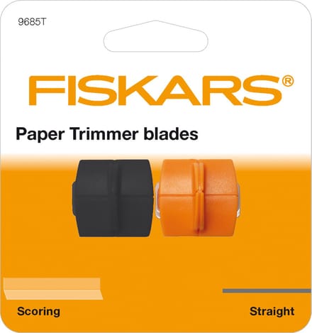 Ersatzklinge und -rolle Fiskars tragbare Rotationsschneidemaschine A4