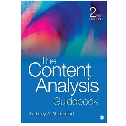 The Content Analysis Guidebook - Neuendorf, Kimberly A.
