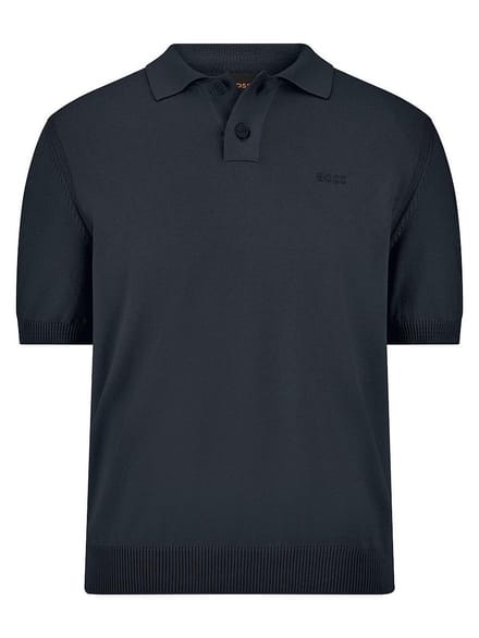 BOSS Asac Polo Donkerblauw (navy) - Maat 3XL - Heren