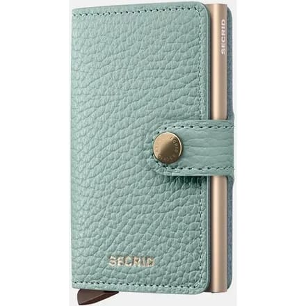 Secrid Miniwallet pasjeshouder pebble sea green