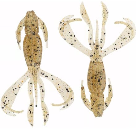 Keitech Crazy Flapper 2.4 (6 cm) Softbait - 8 stuks Ginger Shrimp 532S
