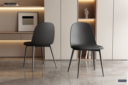 Stoel Jasmin | 51 X 44 X 81 Cm | Zwart