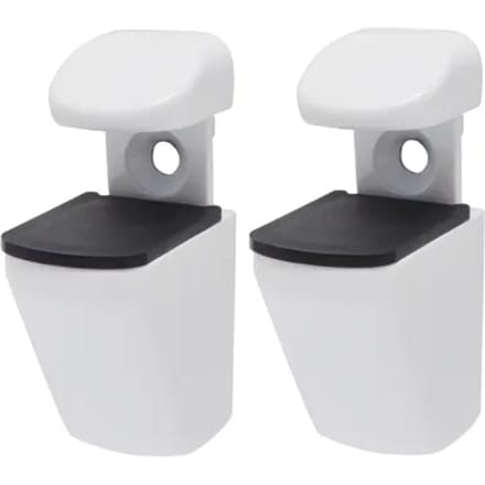 Duraline Plankdrager Clip Mini Alpine Wit