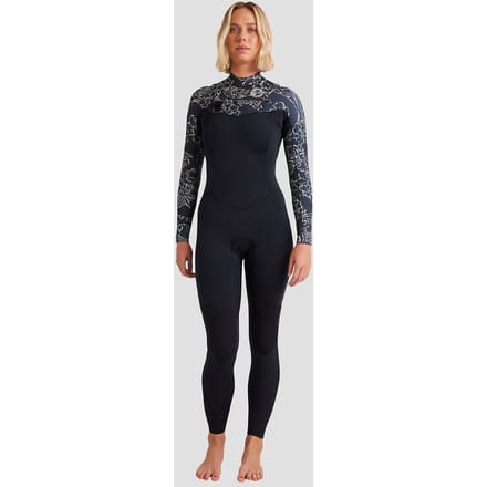 Dames overall Billabong Salty Dayz Naturel 3/2 Less-Zip