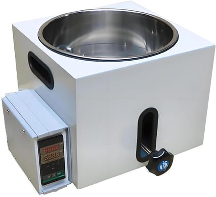 Waterbad Constante Temperatuur - Verwarmingsoven Lab - Scheikunde Experimenten - Intelligente PID Regeling - Tot 250°C - Zilver