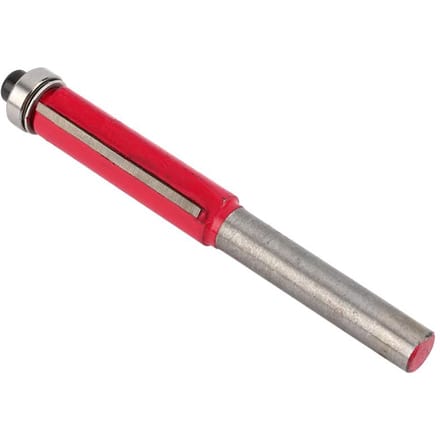 Duurzame 14  eindfrees met dubbele groeven, rechte schacht, trimfrees en vlakke trimfreesbit