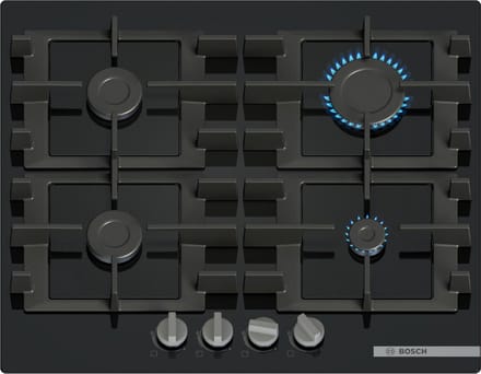 Bosch Serie 4 - Gaskookplaat - Zwart - 590mm - 520mm