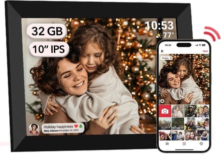 Digitale Fotolijst met Wifi - Fotolijsten - Frameo App - HD Kwaliteit -