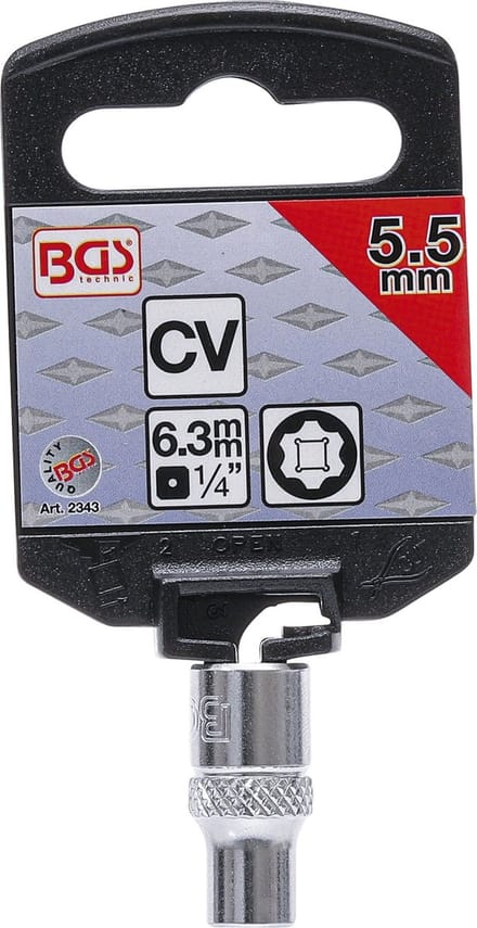 BGS Dopsleuteldop Super Lock 1/4 5,5 mm