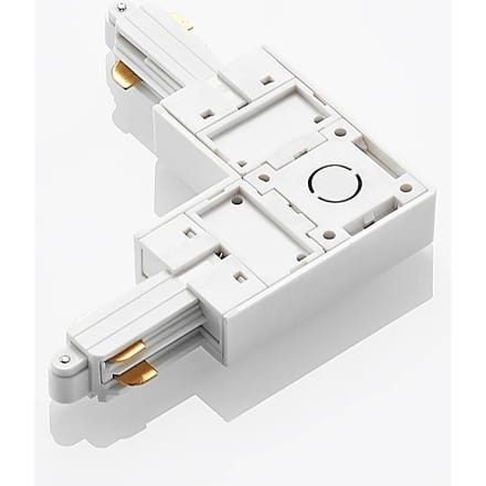 Lindby hoekconnector Linaro, wit, 1-fase systeem