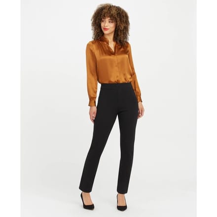 Spanx Maat S  - The Perfect Pant Slim Straight Leg- Zwart