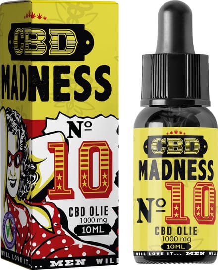 CBD Madness Oil – No. 10 – 1000mg CBD (10%) | 10ml