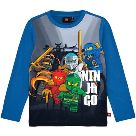 T-shirt met lange mouwen kind Lego Wear Ninjago Lwtaffy 707