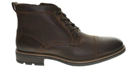 Bruin Bottine Clarcks Emmet maat 41